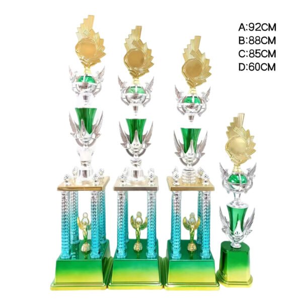 Abstract Horizons Plastic Trophy - Imaginative Worlds