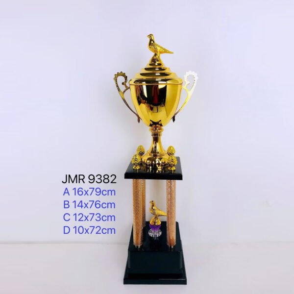 Elite Victory Metal Trophy - For the Finest Conquerors