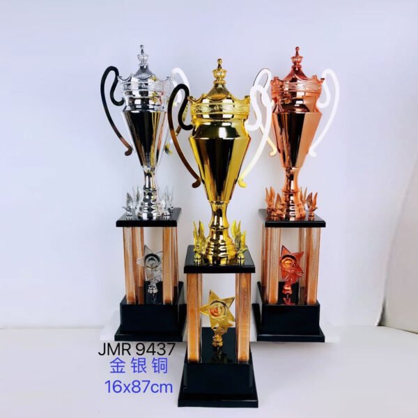Glory Elite Metal Trophy - Unmatched Excellence Award