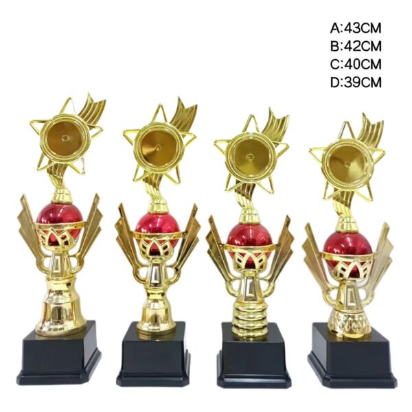 Translucent Glory Plastic Trophy - Subtle Brilliance